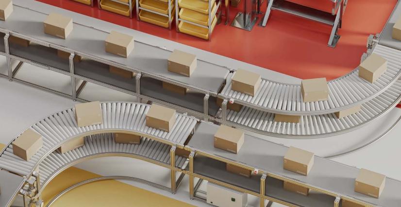 Băng tải trong dây chuyền đóng gói