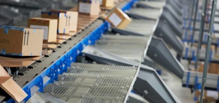 Hệ thống phân loại khay nghiêng Hệ thống phân loại khay nghiêng